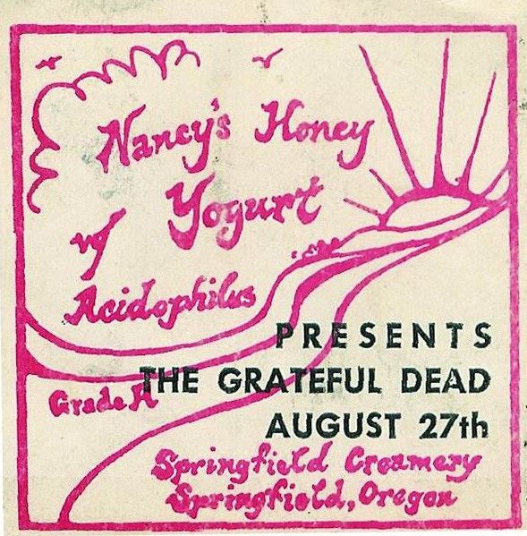 Nancy's Honey Yogurt Presents the Grateful Dead, August 27th