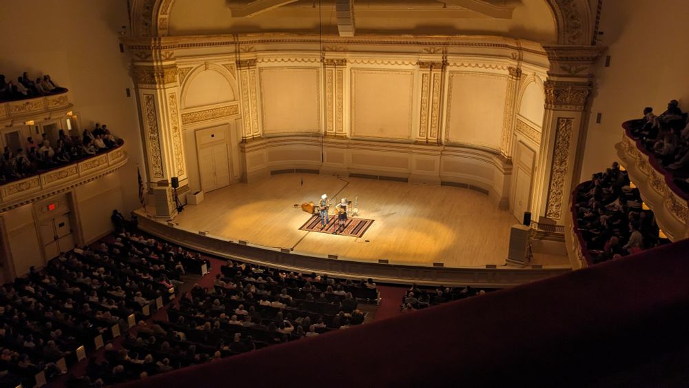 Rawlings & Welch in the distance