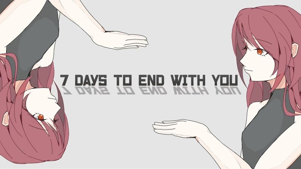 7 days to end with you 표지 일러스트