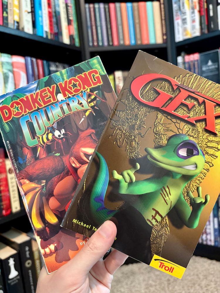 “Novelizations” of Gex and Donkey Kong Country. 