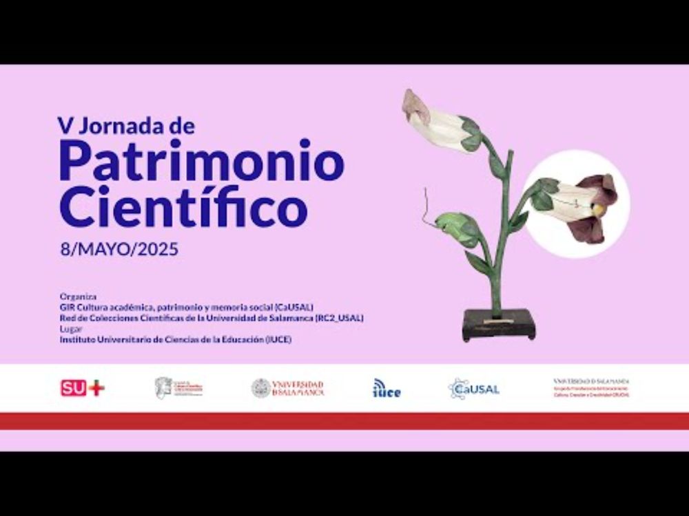 V JORNADA DE PATRIMONIO CIENTÍFICO