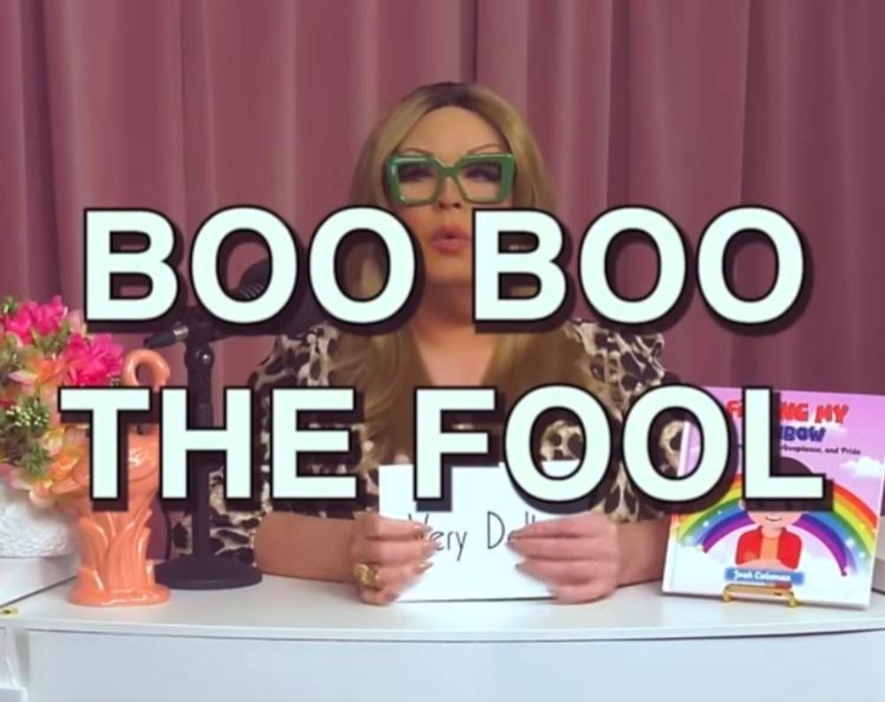 screenshot of Very Delta saying BOO BOO THE FOOL