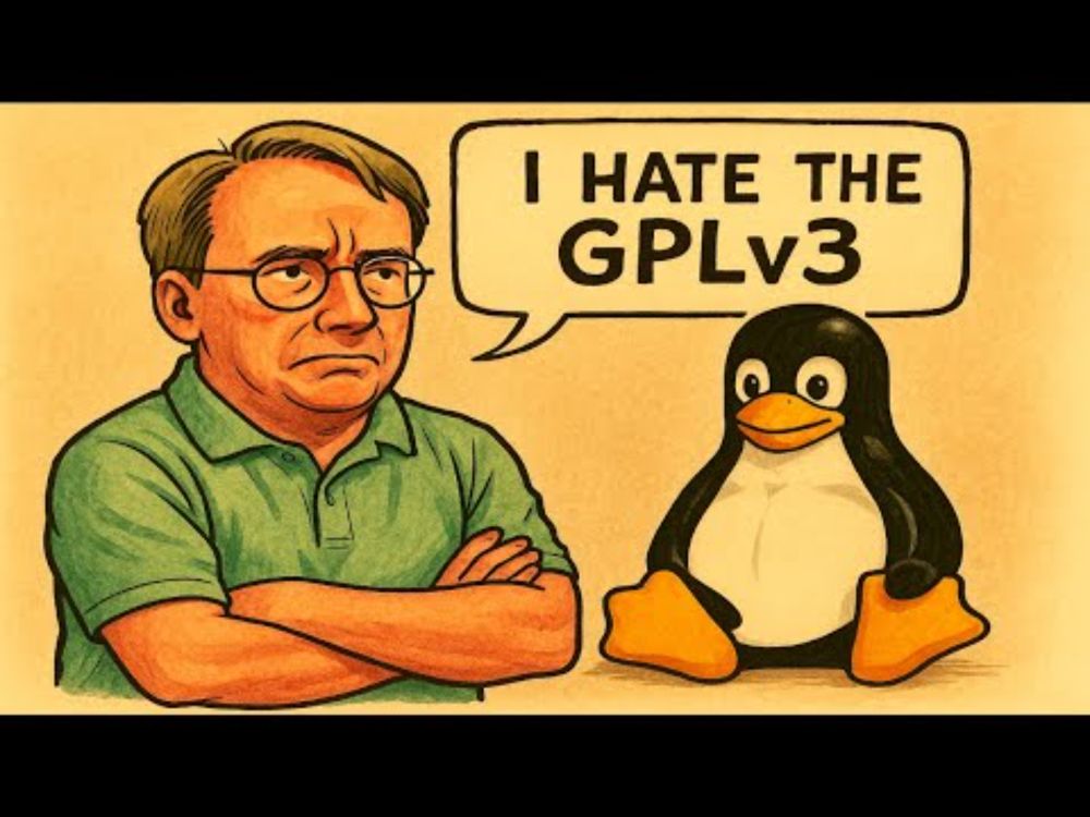 Why Linus Torvalds ABSOLUTELY Rejects The GPLv3 License
