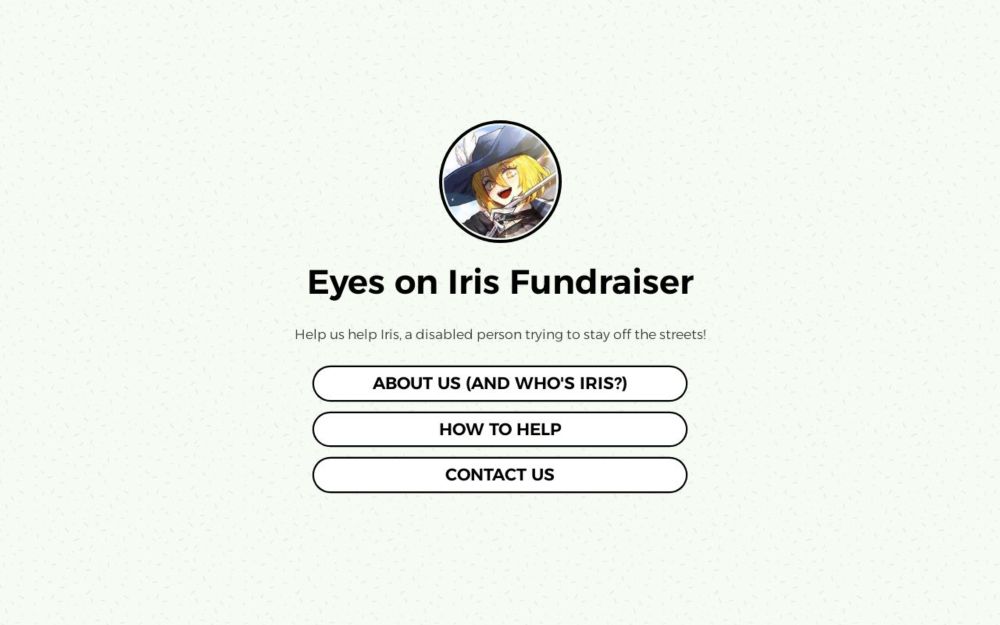 Eyes On Iris Fundraiser