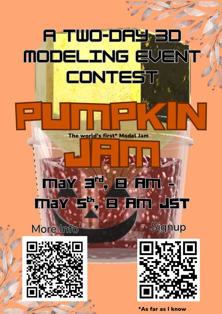 pumpkin jam flyer (link in the description)
