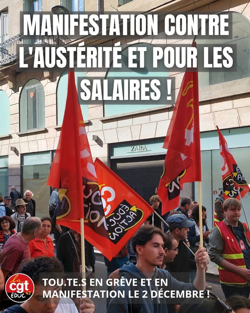 Manifestations du deux décembre