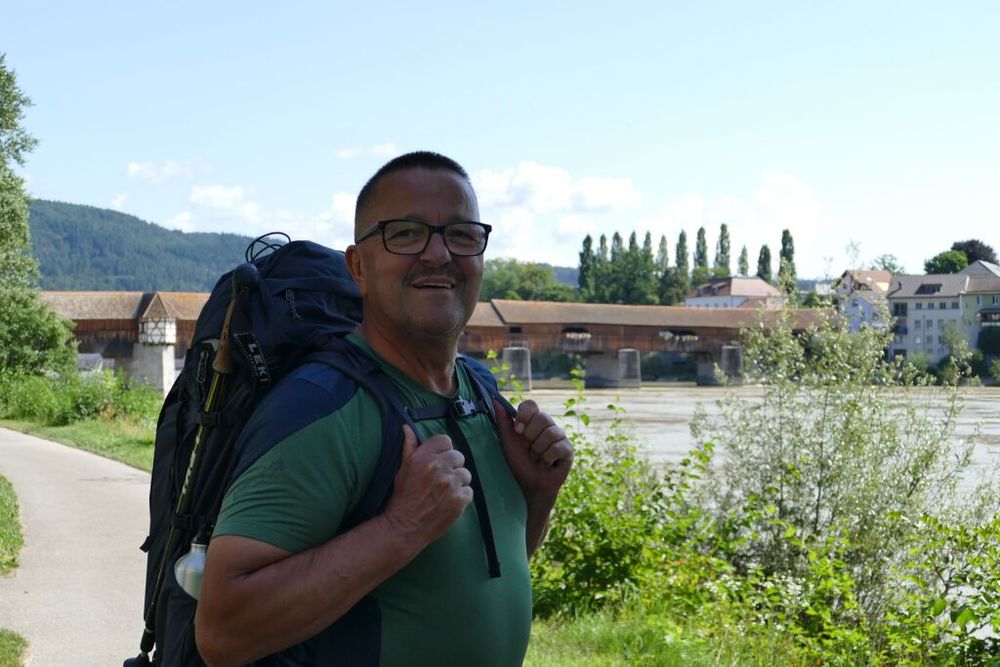 Auf dem Jakobsweg durch Bad Säckingen: Was ein Mann vom Niederrhein über den Hochrhein sagt - Bad Säckingen