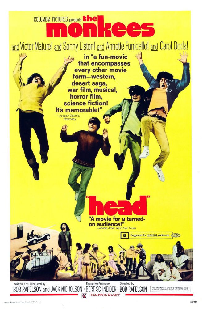 poster for The Monkees film Head