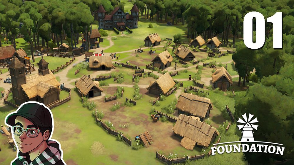 thumbnail for video series playing the game Foundation