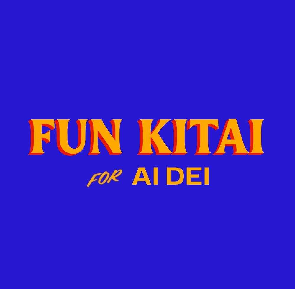 Zohran for New York logo changes to Fun Kitai for Ai Dei - which is taking liberties with the title of an @theJazzEmu song