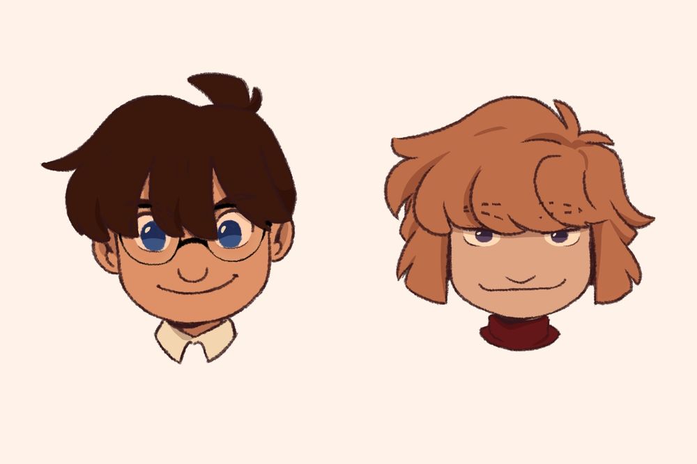 Rosto dos personagens conan e haibara de detective conan