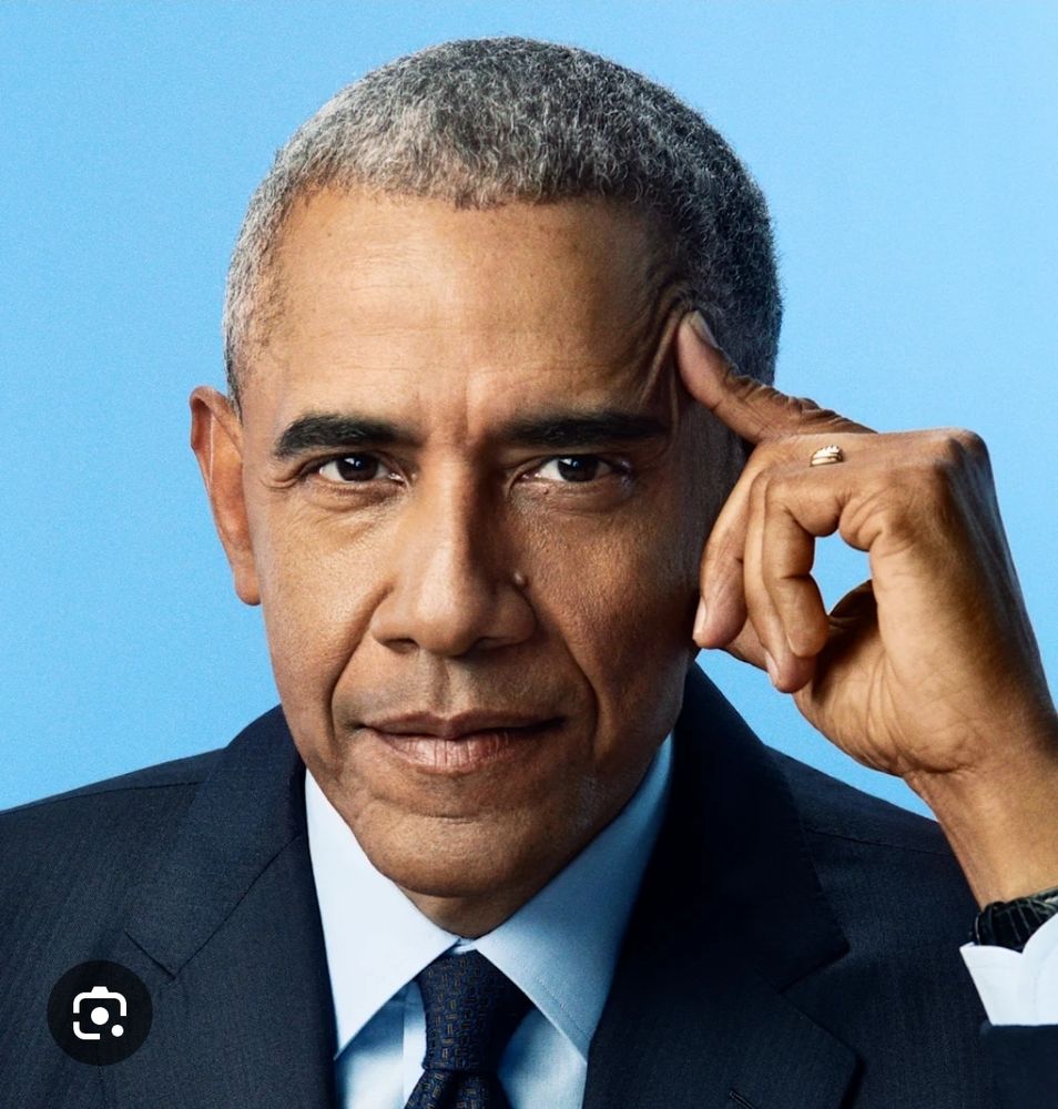 Close up portrait of Barack Obama 