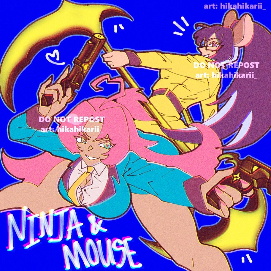 me and sayami as scanty & kneesocks from panty & stocking with garterbelt