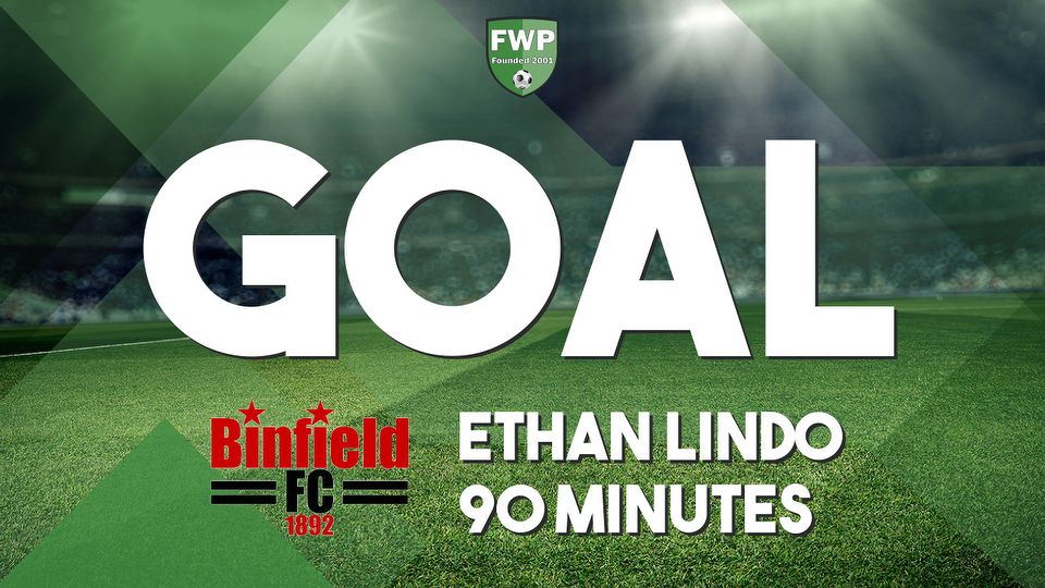 GOAL: BINFIELD 4-1 Winslow United - Ethan Lindo (90+5')