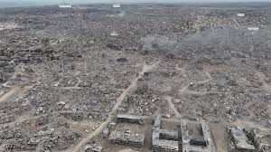 Jabalia, Gaza. Or what remains of it.