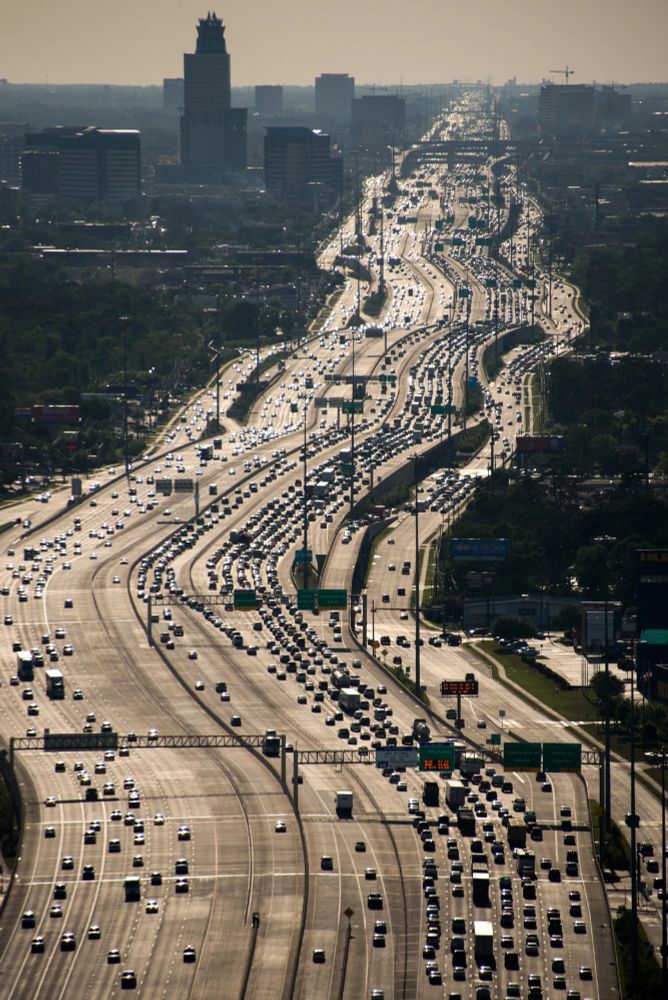 Katy Freeway in Houston, TX.