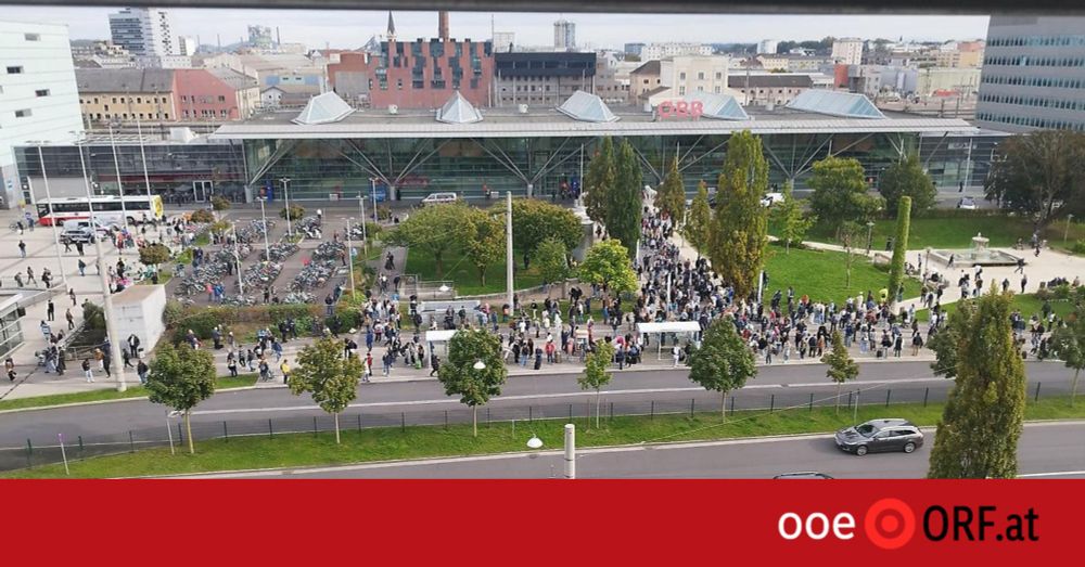 Bombendrohung gegen Linzer Hauptbahnhof