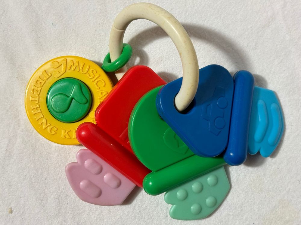 fisher price teething ring