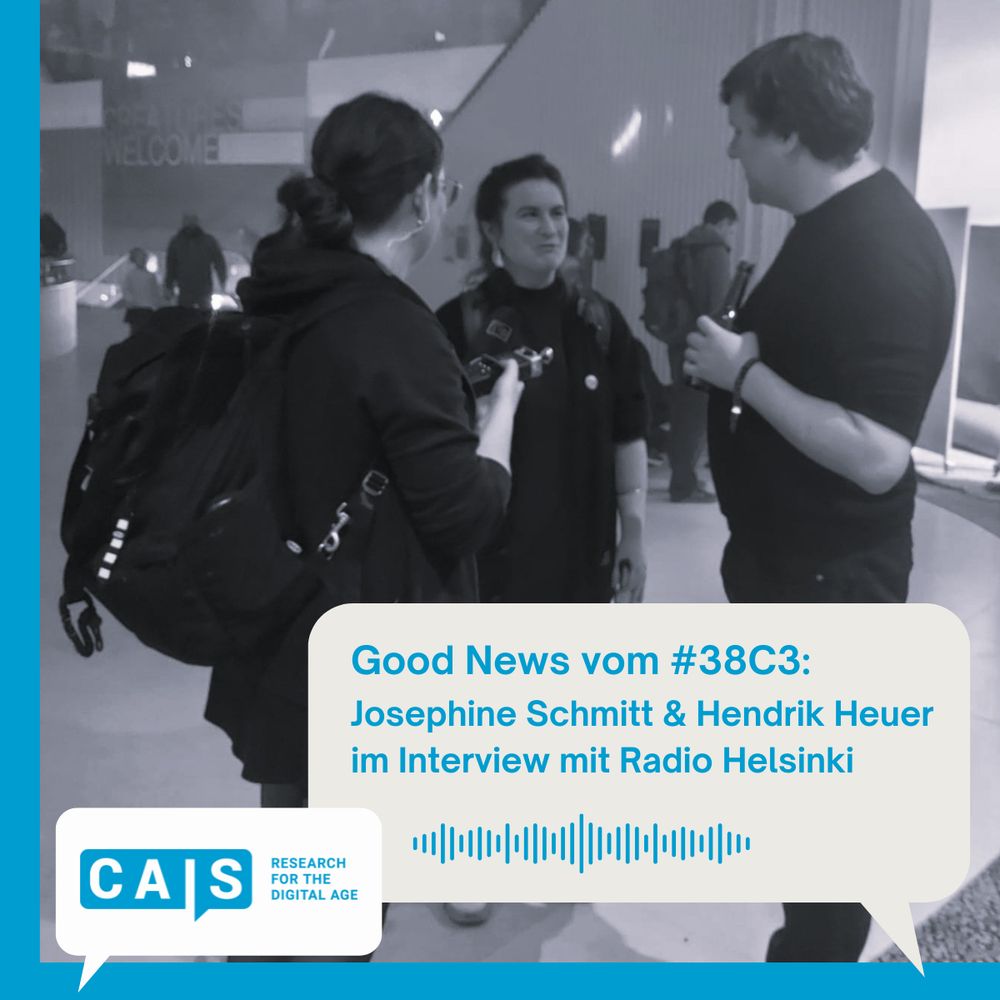 Interview beim 38. Chaos Communication Congress