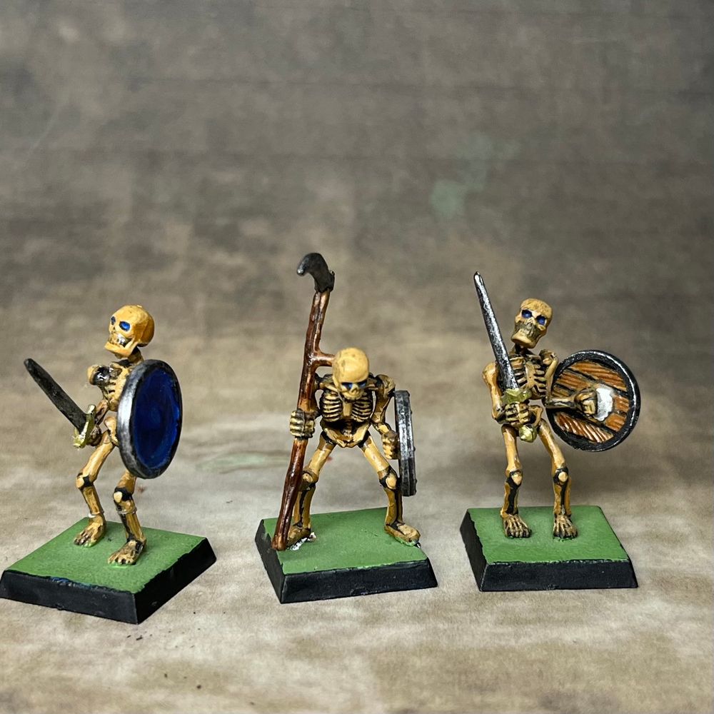 1990s warhammer skeleton warriors 