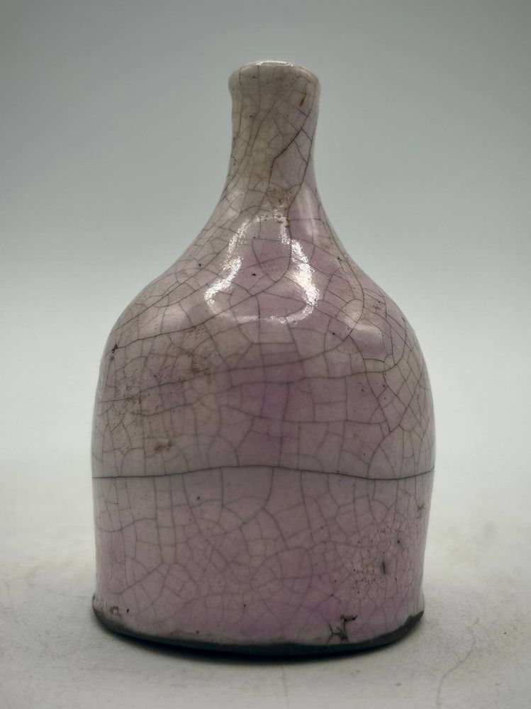 The other side of the raku vase. 