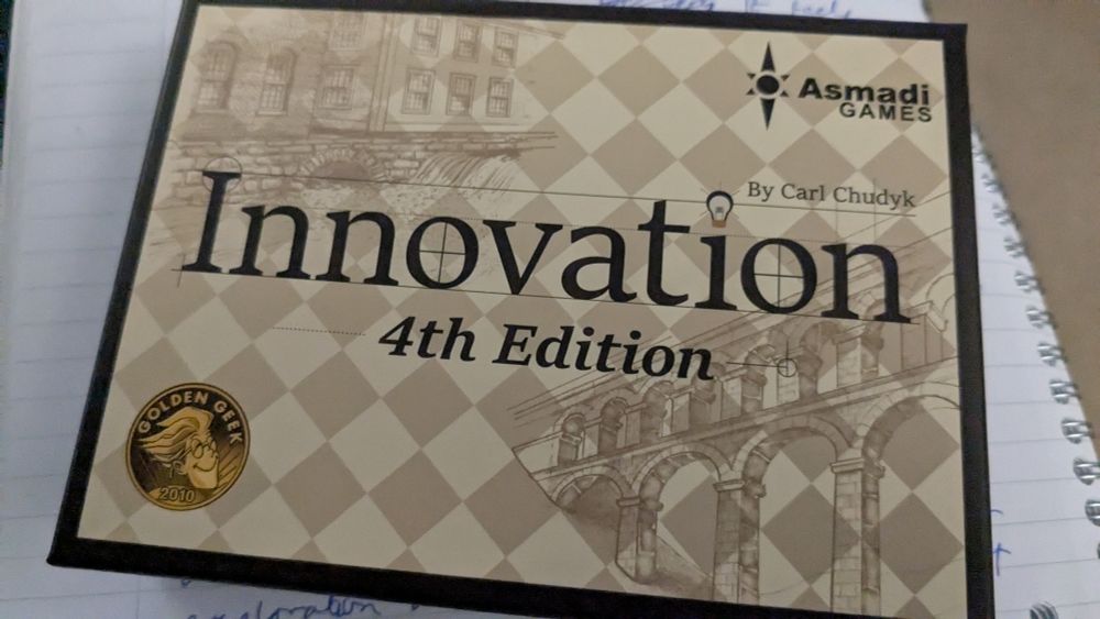 Innovation 4th edition box. 