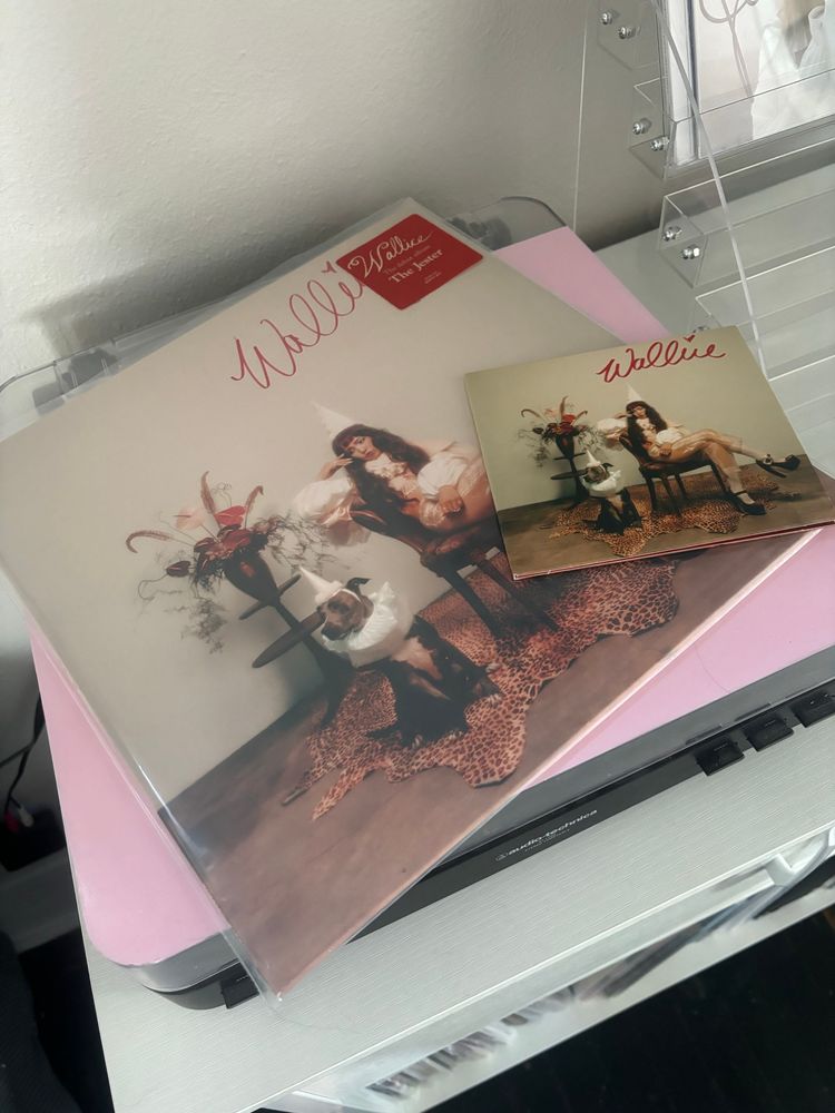 Signed Wallice CD and vinyl
