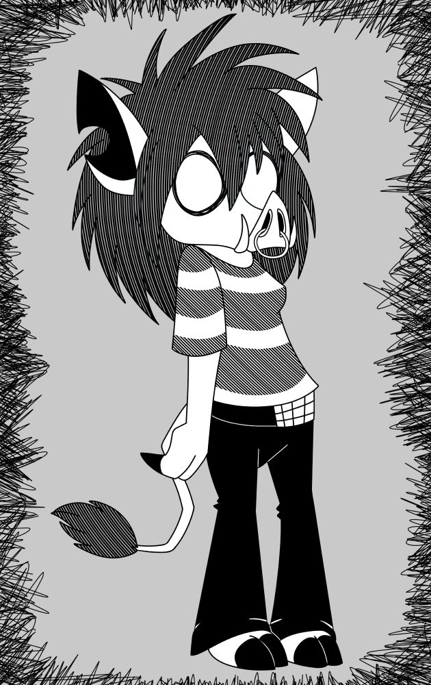 LAM キャンバスアート 「戌」 B4 Candrin The Wild Pig: 