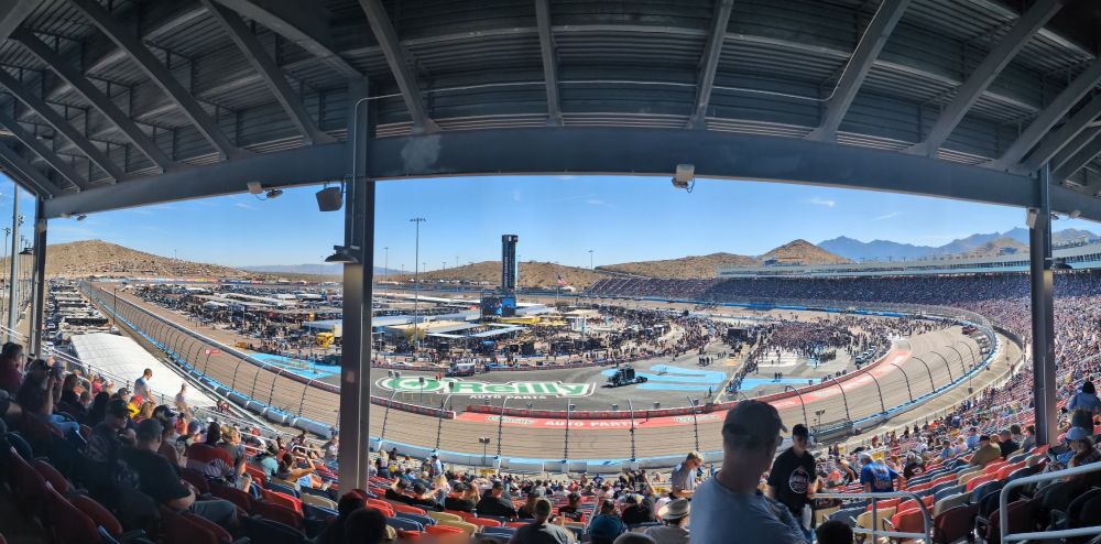 Phoenix Raceway during NASCAR race weekend