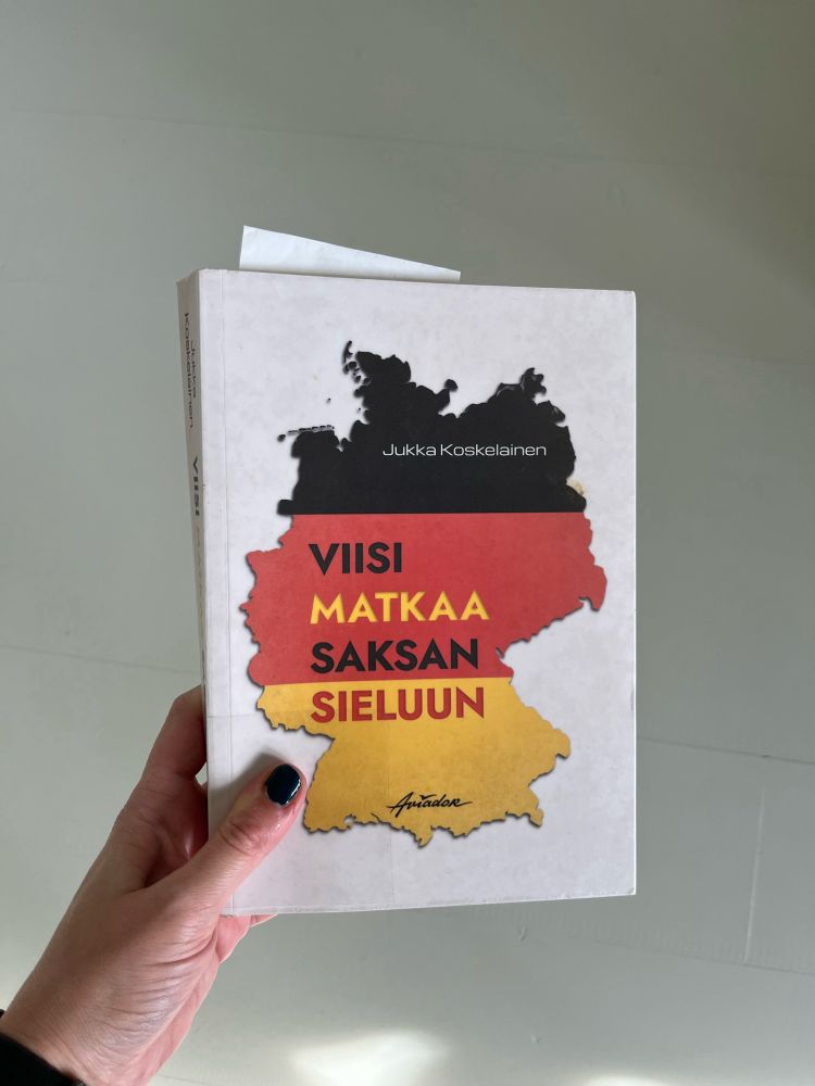 Kirjan kansi: Jukka Koskelainen: Viisi matkaa Saksan sieluun