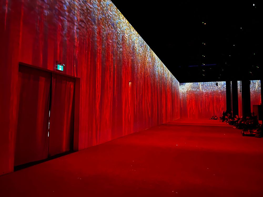 Bleeding walls at Immersive Van Gogh exhibit in Toronto