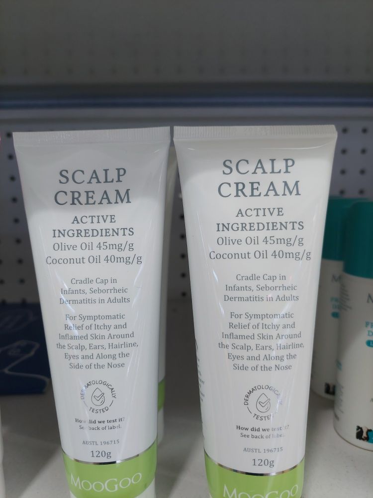 Scalp cream with Olive and Coconut oils