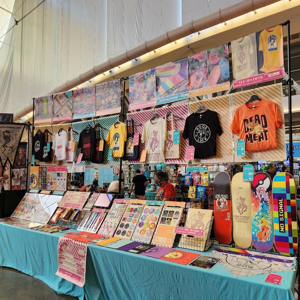 Our booth N09-N10 at Anthrocon 2024!