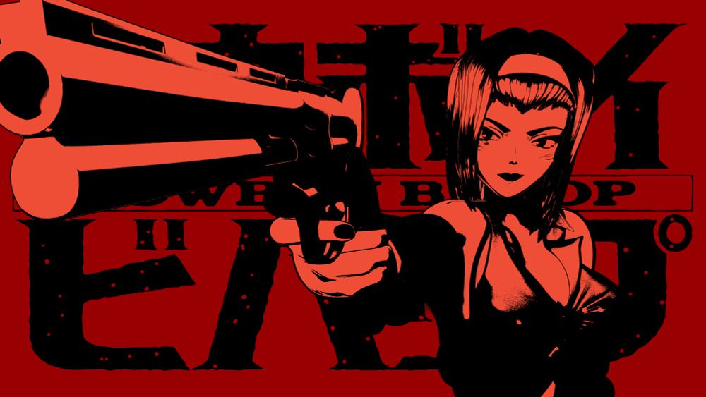 Stylised render of Faye Valentine (Cowboy Bebop)