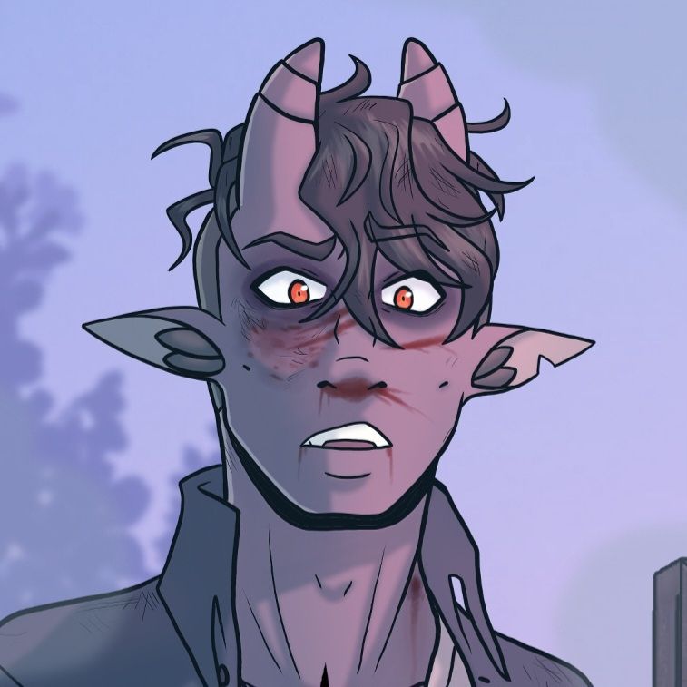 Comic panel of Yuriah from Chapter 8: Episode 8 of TENACITY.