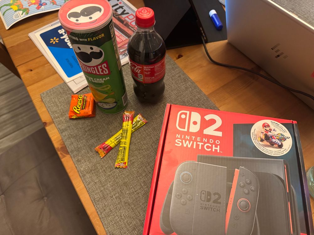 Switch 2 delivery from Walmart