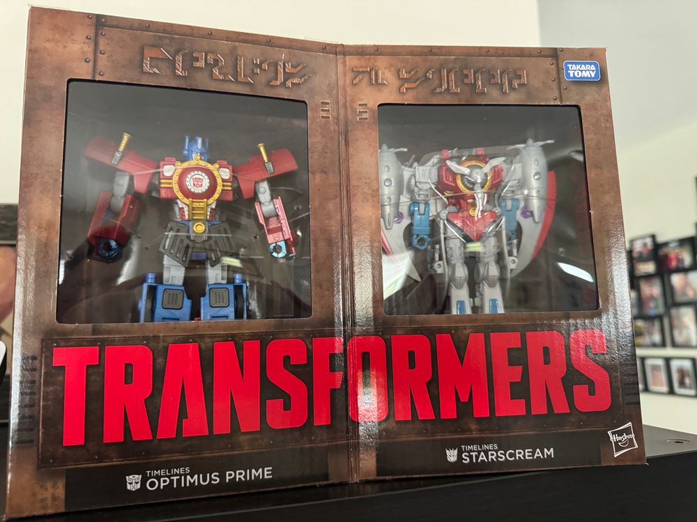 Timelines Optimus and Starscream, aka Hearts of Steel 
