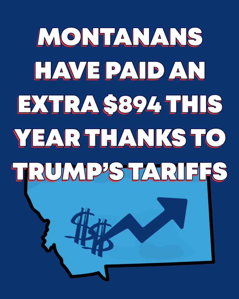 Montanans have paid an extra $894 this year thanks to Trump's tariffs