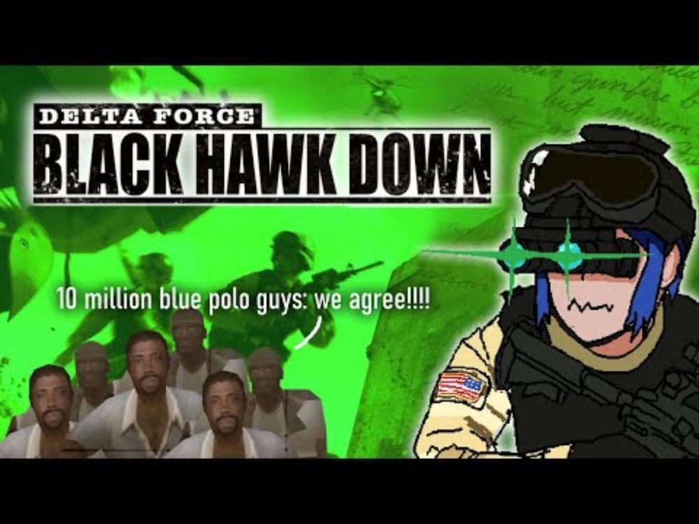 More of Black Hawk Down, but green