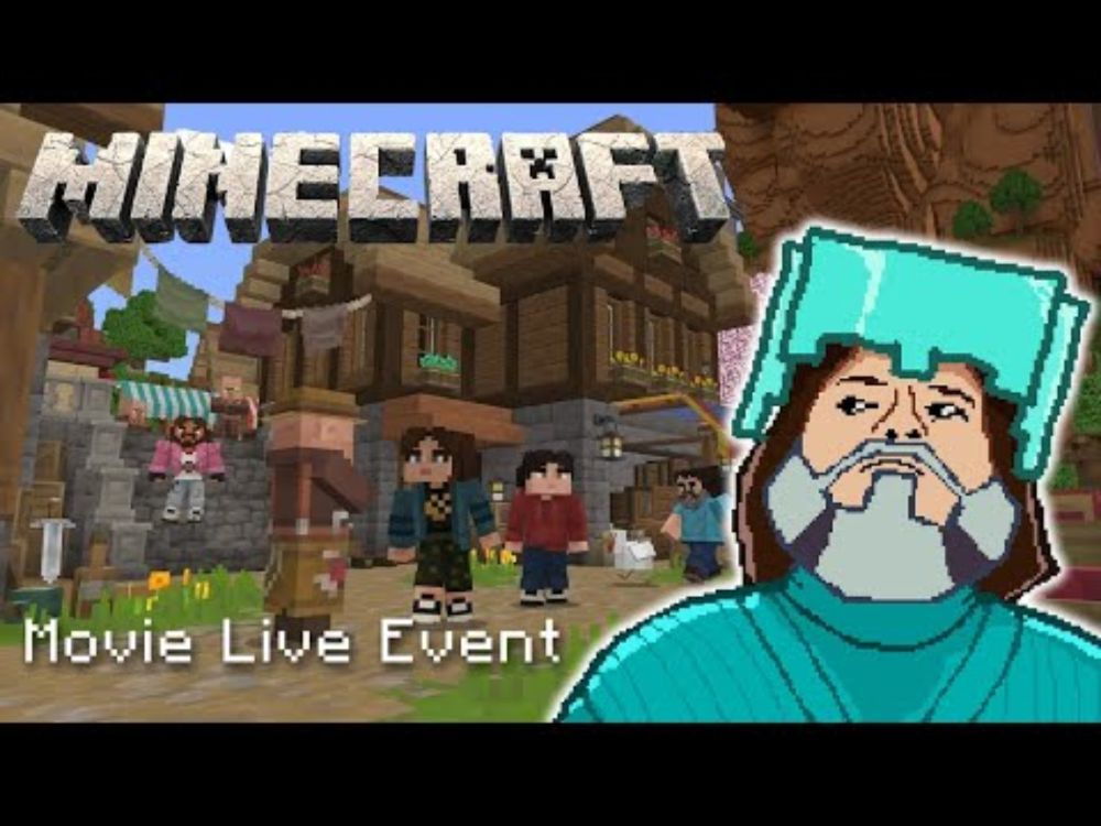 Playing The A Minecraft Movie Live Event