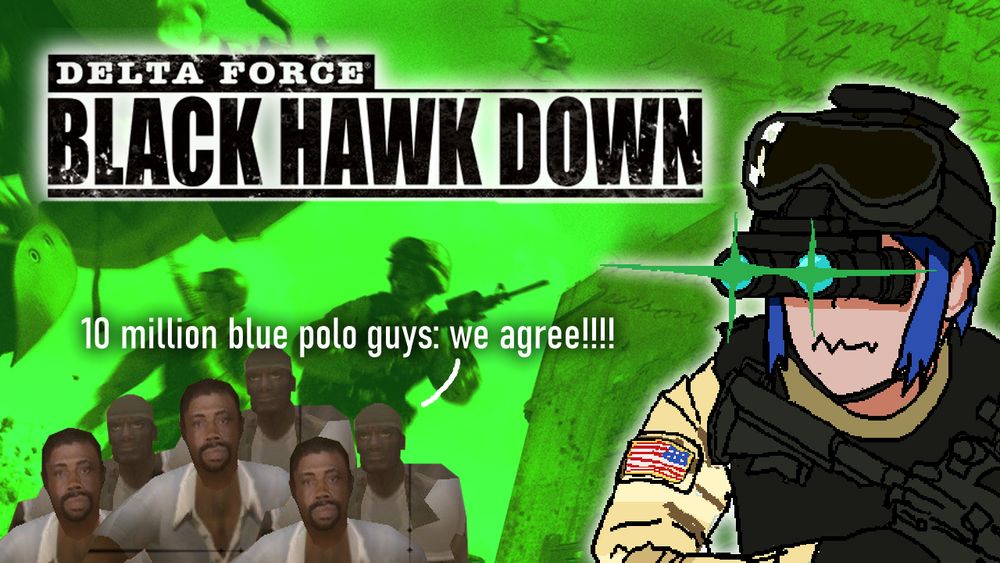 thumbnail for delta force black hawk down video game video
