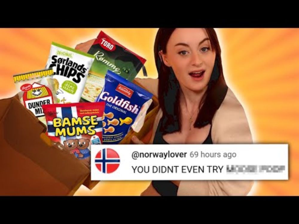 Trying YOUR Norwegian Snack Recommendations...