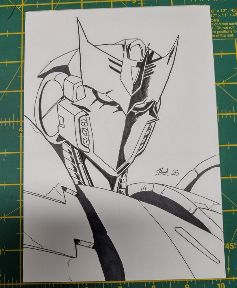 Art of Tarn from IDW Transformers.