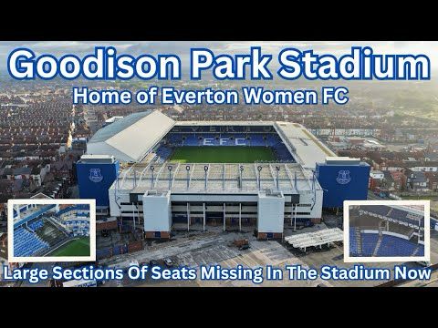 Goodison Park on 22.7.25 - Any More Changes Here? Lots of Seats Still Missing