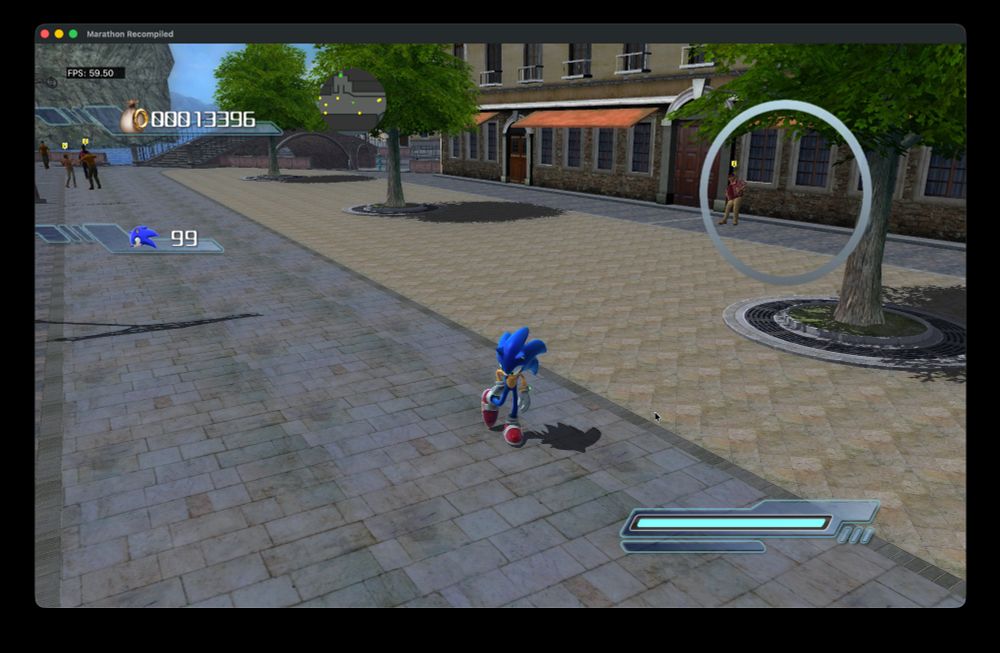 Patched shadow distances