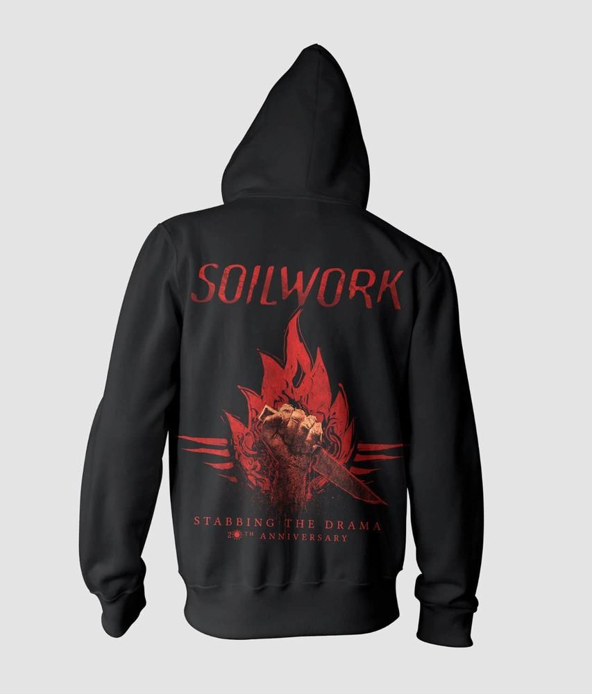 Soilwork Stabbing The Drama 20th Anniversary Hoodie