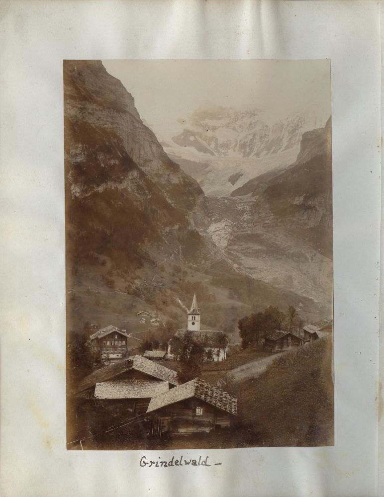 Photograph of Grindelwald 1898.