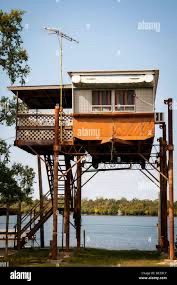 Louisiana house on stilts