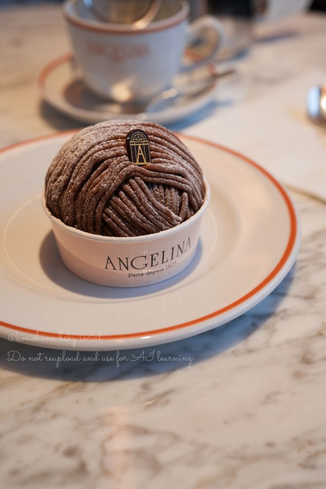 Harajuku ANGELINA's chestnut cream cake