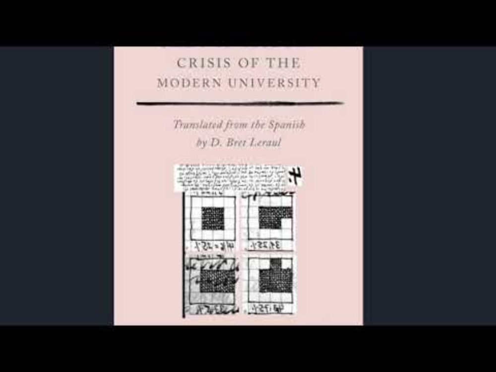 Conversaciones a la intemperie: The NonModern Crisis of the Modern University (2024) de Willy Thayer